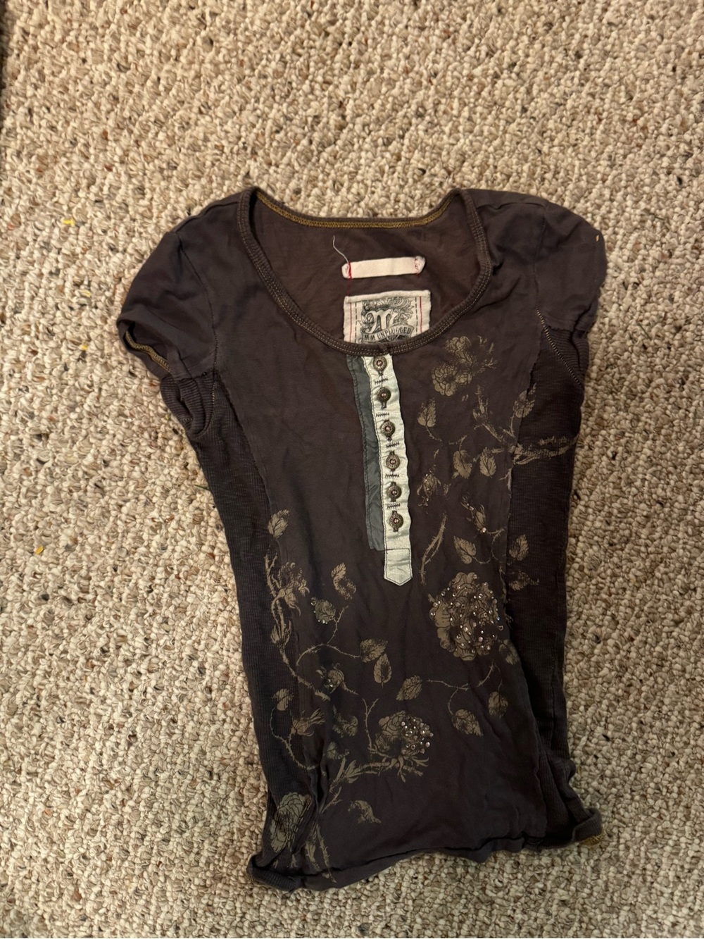 Vintage ‘00s Miss Me babydoll tee